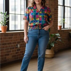 Vintage Statement Blouse